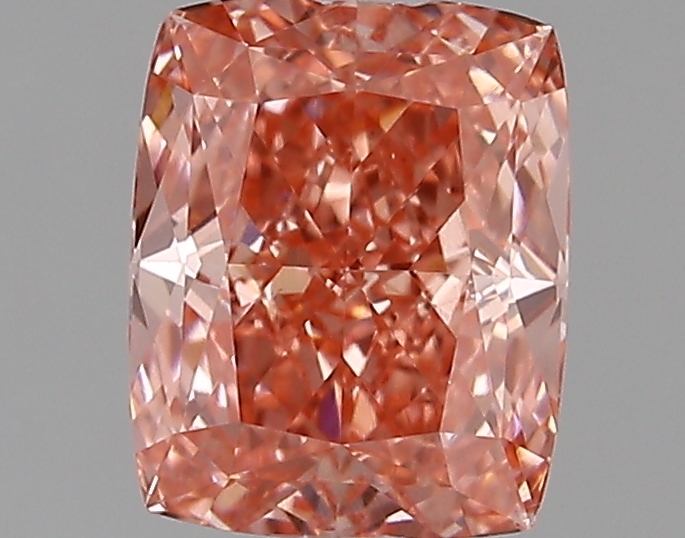 1.41ct FANCY VIVID  PINK VS1 Cushion (IGI)