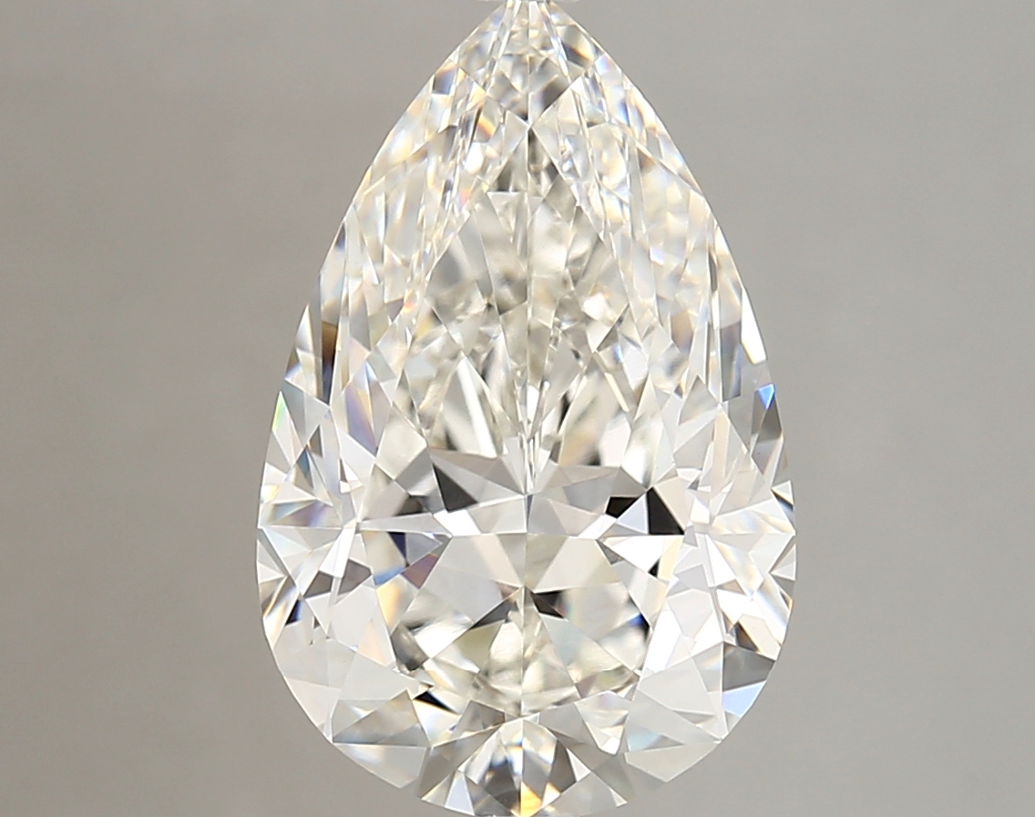 5.51ct F VVS2 Pear (IGI)