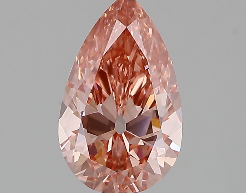 1.30ct FANCY VIVID  PINK VS2 Pear (IGI)