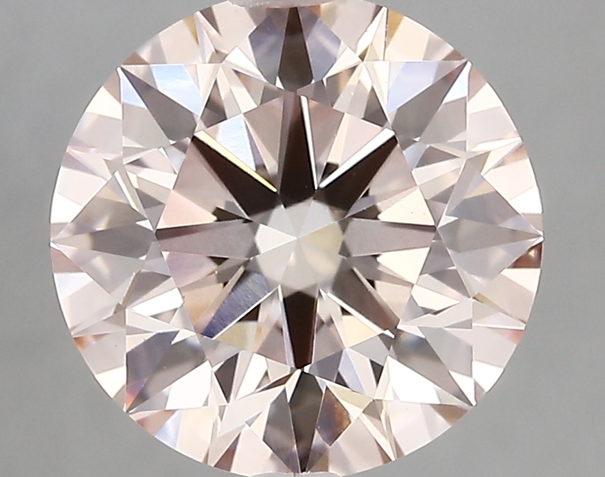 4.02ct FANCY  PINK VS1 Round (IGI)