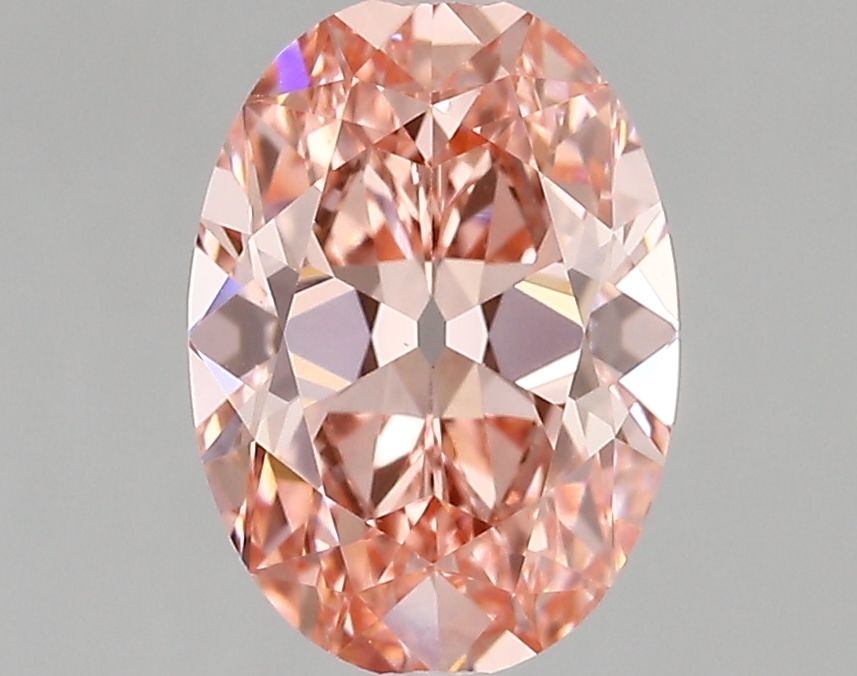 2.03ct FANCY VIVID  PINK VS1 Oval Old Miner (IGI)