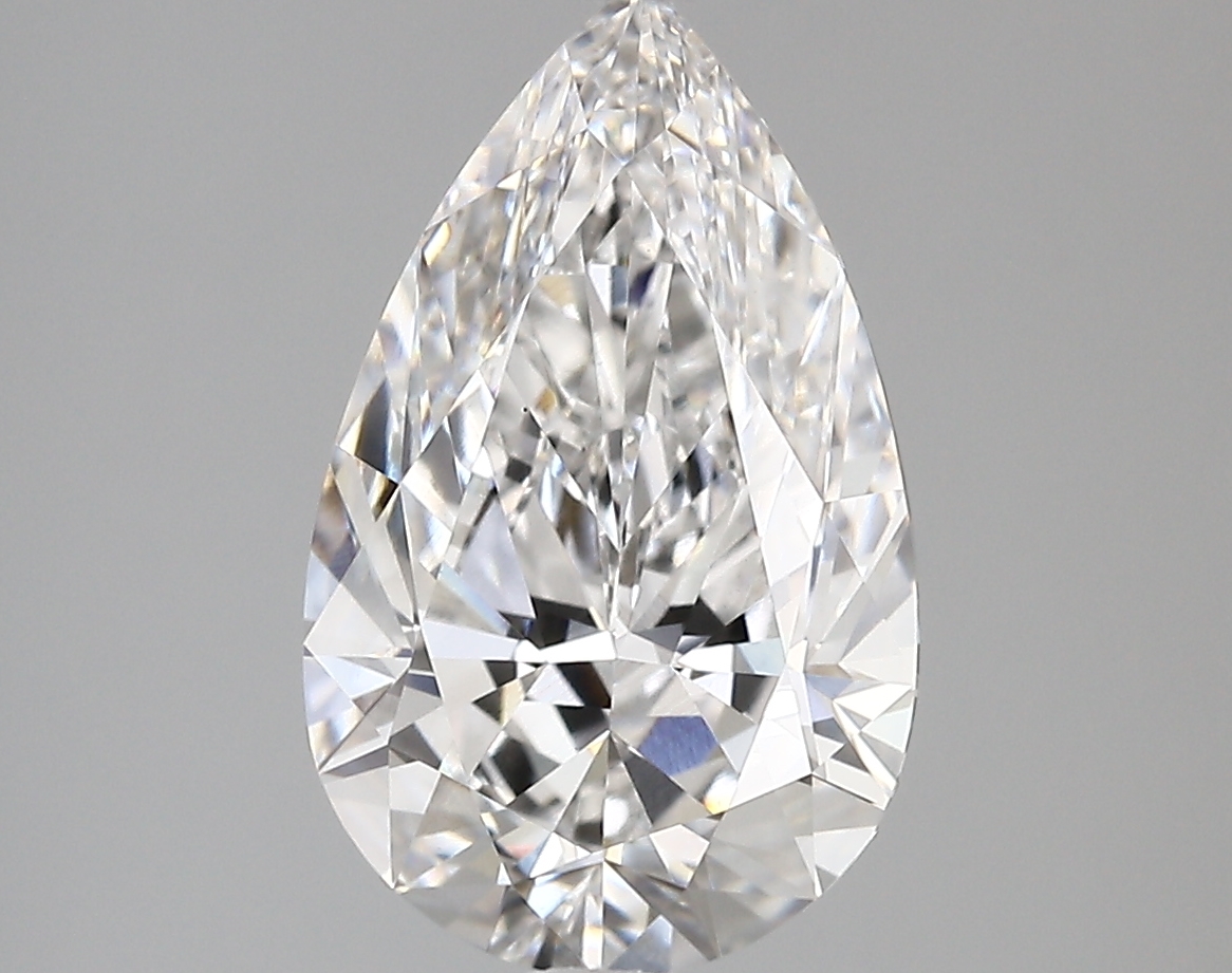 3.45ct E VVS2 Pear (IGI)