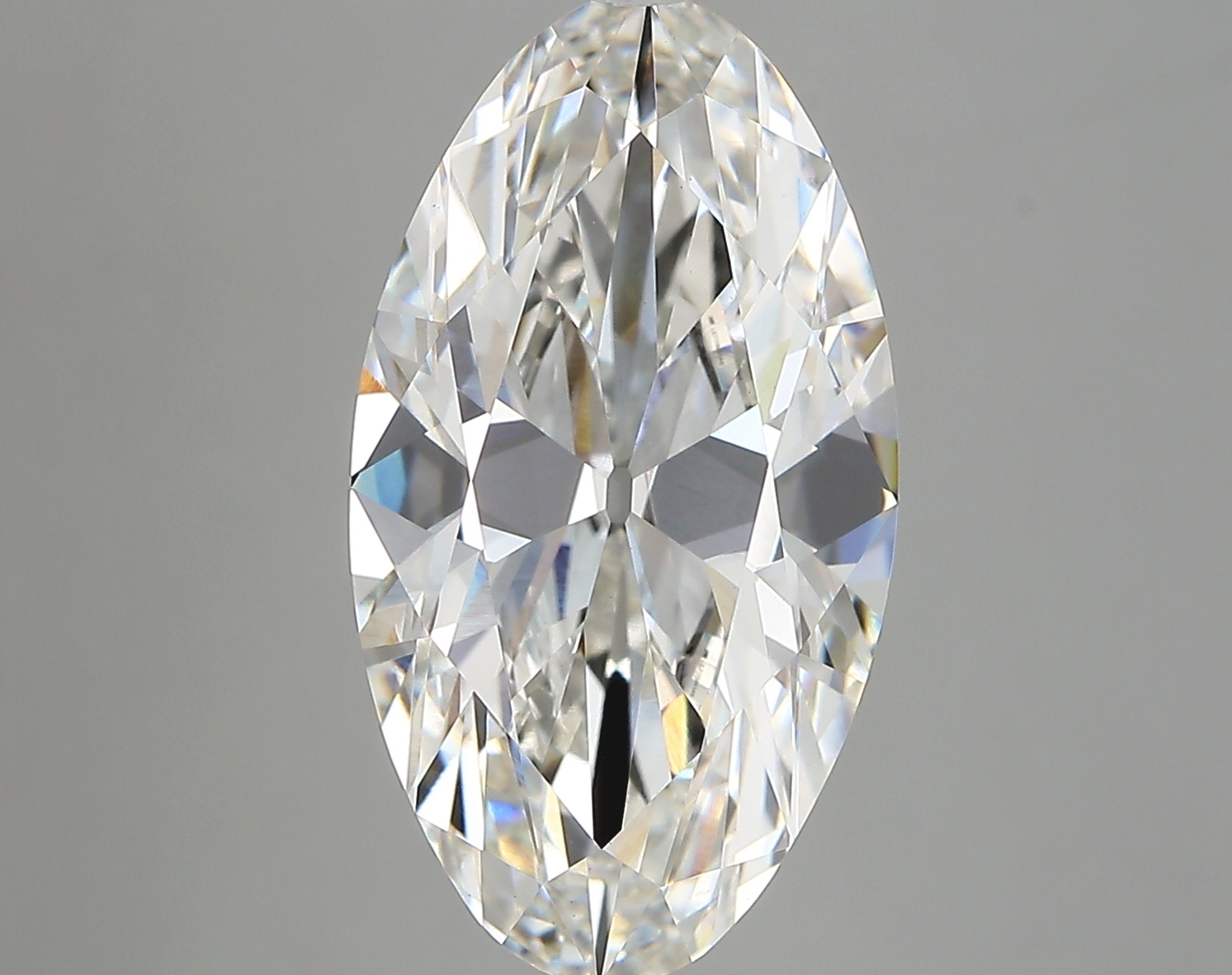 6.08ct F VVS2 Moval (IGI)