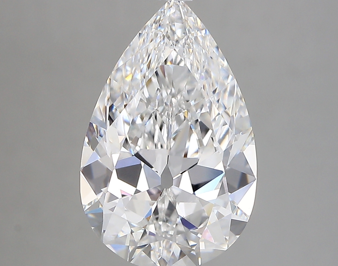 3.46ct D VVS2 Pear (IGI)