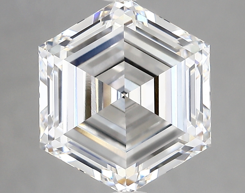4.17ct D VVS1 Hexagon (IGI)