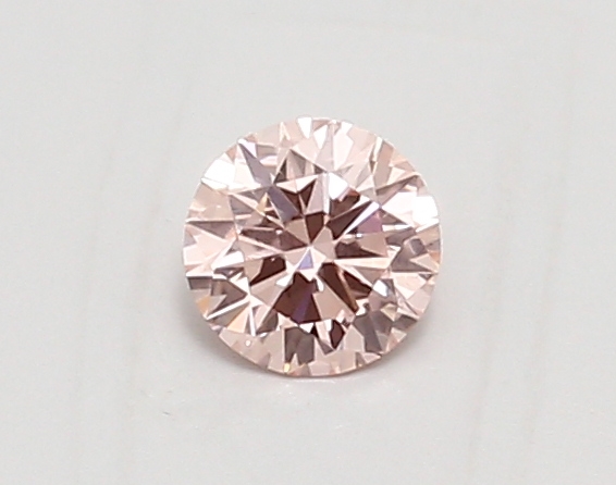 0.36ct FANCY VIVID  PINK VVS1 Round (IGI)