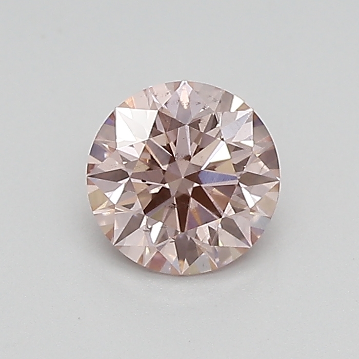 0.58ct FANCY INTENSE  PINK SI2 Round (IGI)