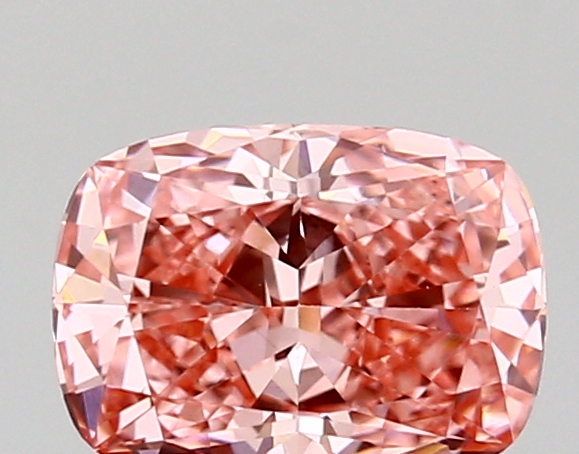 1.12ct FANCY VIVID  PINK VS1 Cushion (IGI)