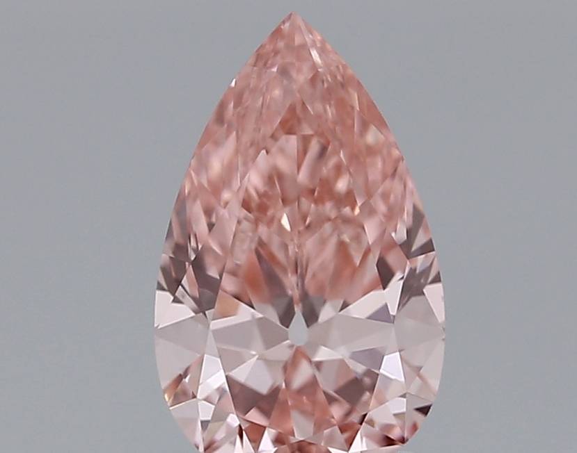 1.44ct FANCY VIVID  PINK VVS2 Pear (IGI)