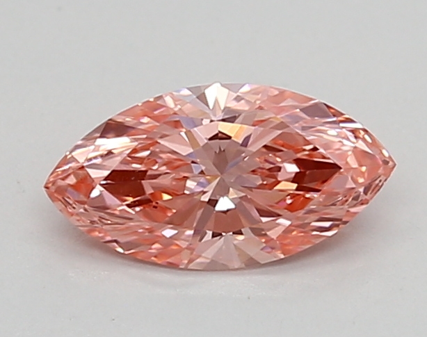 0.53ct FANCY VIVID  PINK VVS1 Marquise (IGI)