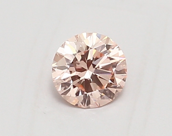0.43ct FANCY INTENSE  PINK VS2 Round (IGI)
