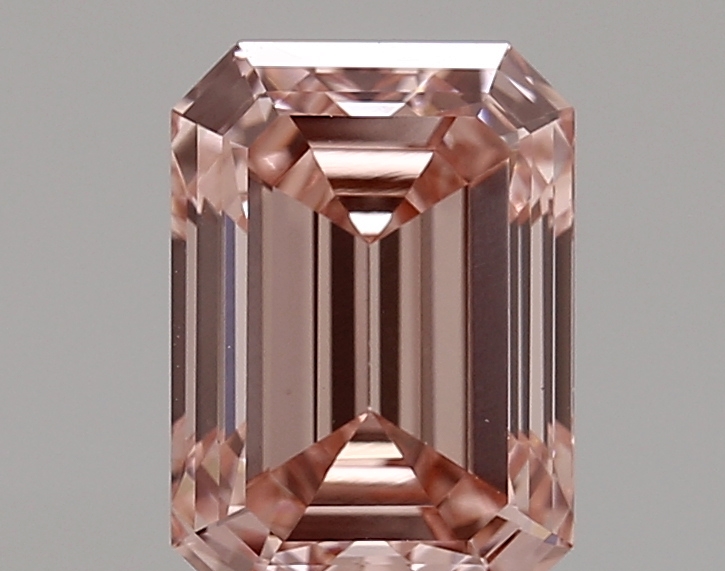 1.96ct FANCY VIVID  PINK VVS2 Emerald (IGI)