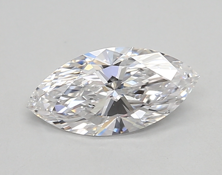 0.65ct D VVS1 Marquise (IGI)