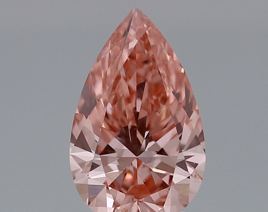 1.90ct FANCY VIVID  PINK VVS2 Pear (IGI)