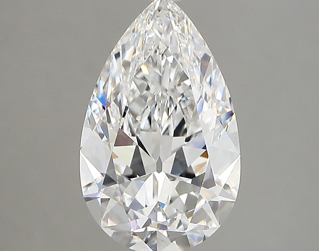2.56ct D VS2 Pear (IGI)
