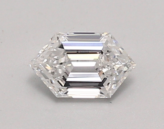 0.60ct D VVS2 Long Hexagon (IGI)