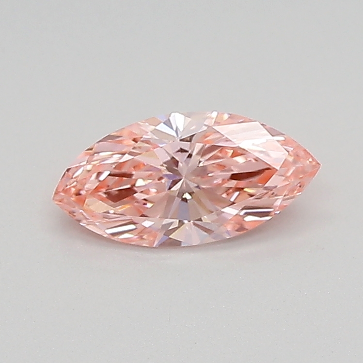 0.44ct FANCY VIVID  PINK VVS2 Marquise (IGI)