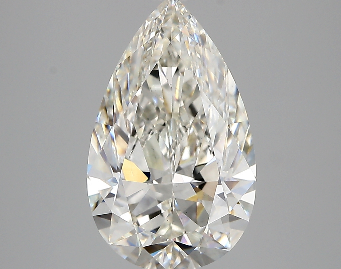 3.53ct G VS1 Pear (IGI)