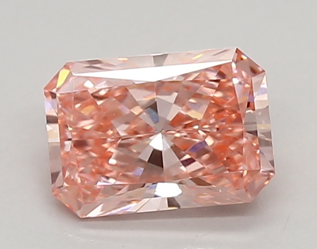 0.92ct FANCY VIVID  PINK VS1 Radiant (IGI)
