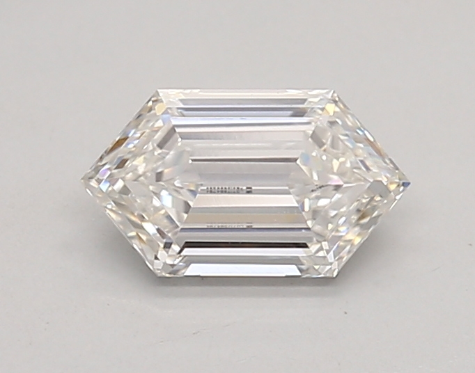 0.63ct F VVS1 Long Hexagon (IGI)