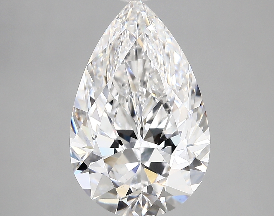 3.73ct D VS1 Pear (IGI)