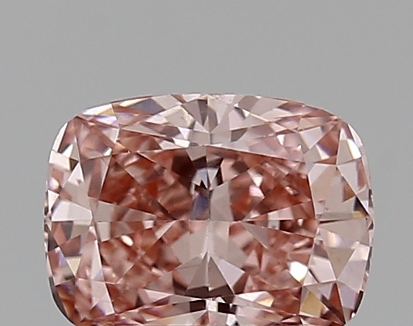 1.03ct FANCY VIVID  PINK VS1 Cushion (IGI)