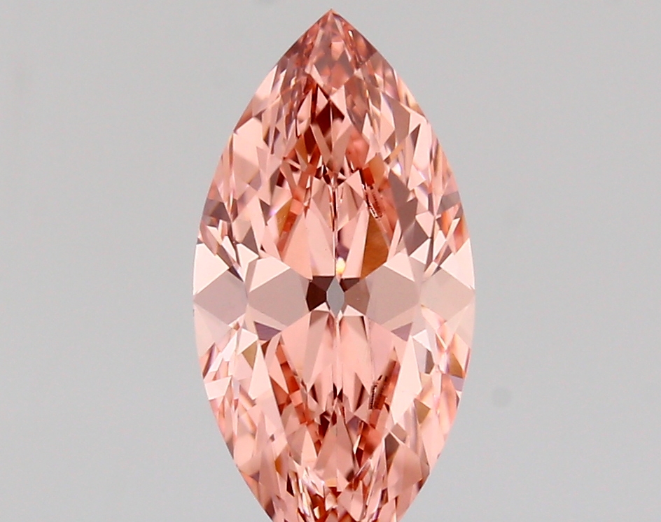 1.51ct FANCY VIVID  PINK VS1 Marquise Old Miner (IGI)