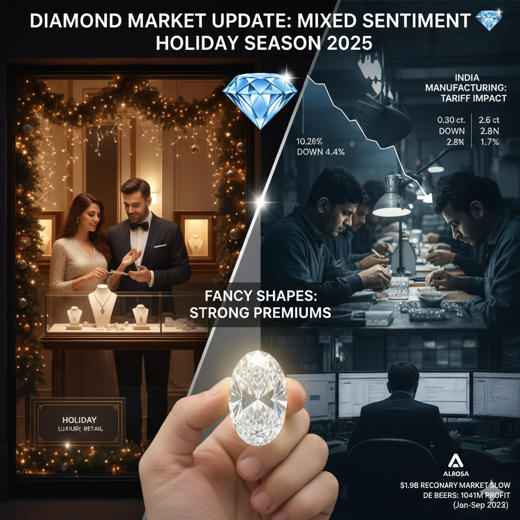 💎The 2025 Diamond Market Revolution: An In-Depth Analysis of the Fancy Shape Dominance