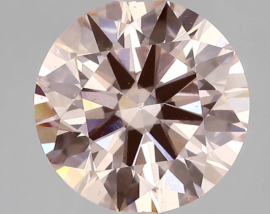 3.60ct FANCY INTENSE  PINK VS2 Round (IGI)