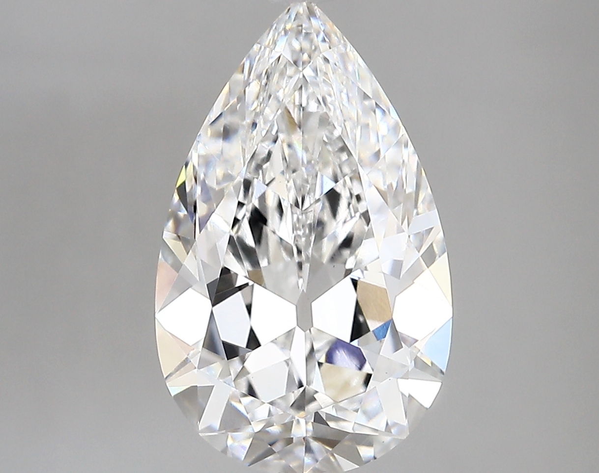 4.01ct D VVS2 Pear (IGI)