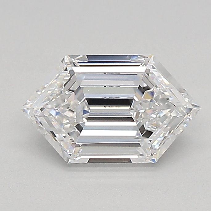 0.85ct D VVS1 Long Hexagon (IGI)