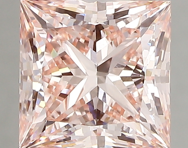 2.53ct FANCY INTENSE  PINK VS1 Princess (IGI)
