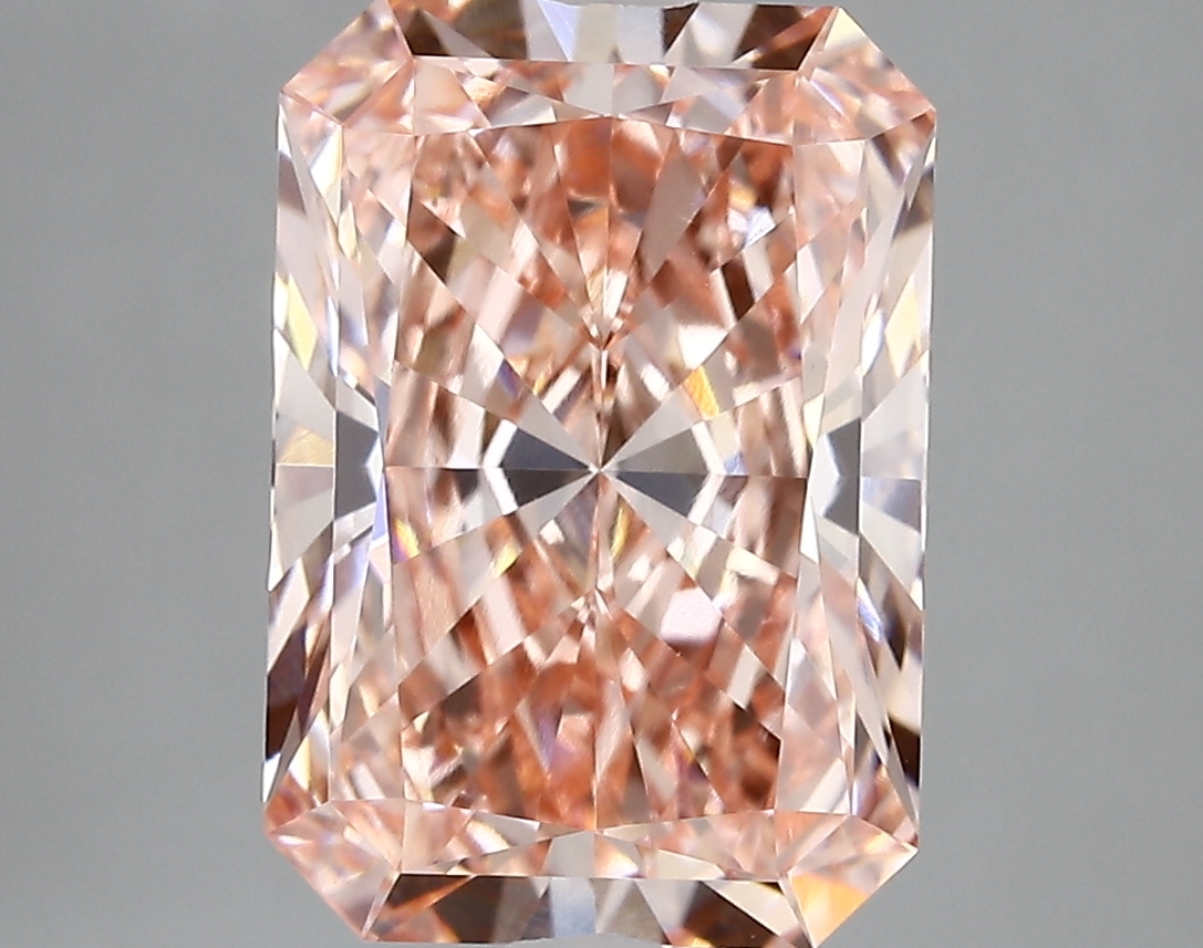 5.02ct FANCY VIVID  PINK VS1 Radiant (IGI)