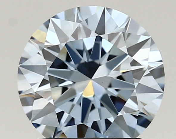 1.38ct FANCY VIVID  BLUE VS1 Round (IGI)