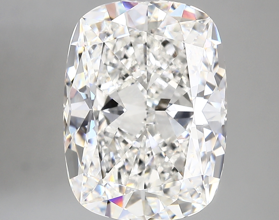 6.54ct F VVS2 Cushion (IGI)