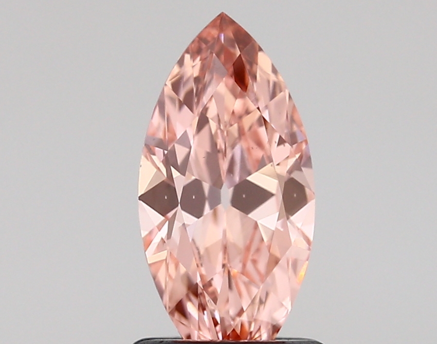 1.00ct FANCY VIVID  PINK VS1 Marquise Old Miner (IGI)