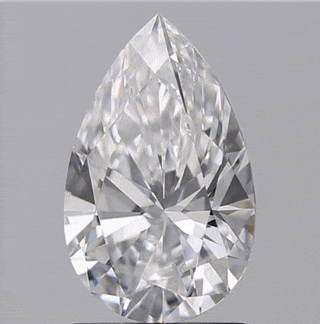 0.81-Carat Natrual Pear Cut Loose Diamond