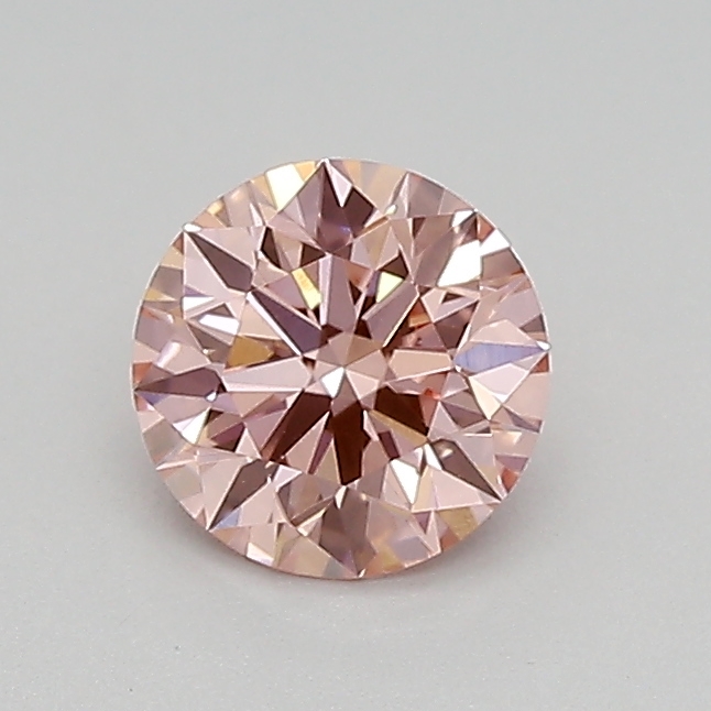 0.58ct FANCY VIVID  PINK VVS2 Round (IGI)