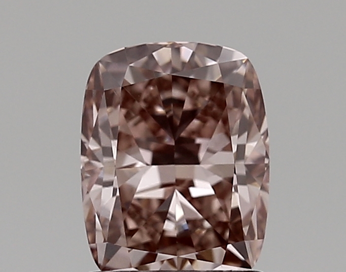 1.17ct FANCY INTENSE  PINK VVS1 Cushion (IGI)