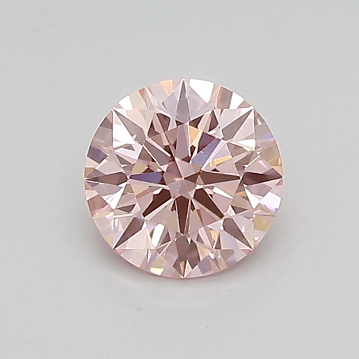 0.61ct FANCY VIVID  PINK VVS2 Round (IGI)