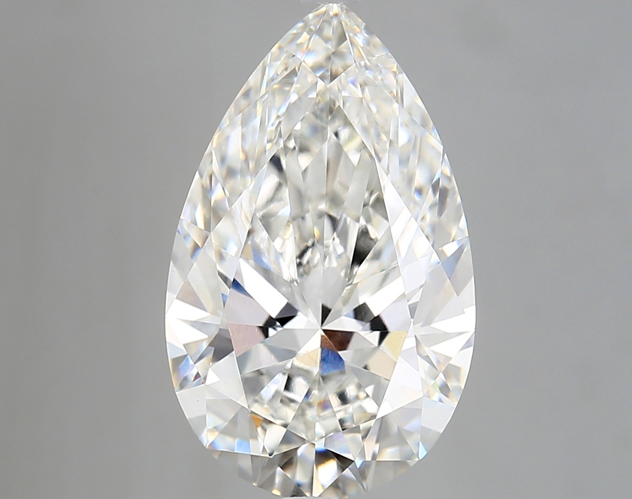 6.54ct F VS1 Pear (IGI)