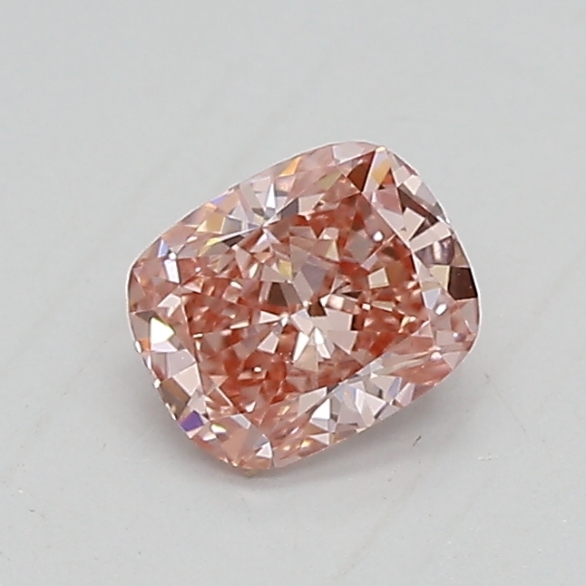 0.50ct FANCY VIVID  PINK VS1 Cushion (IGI)