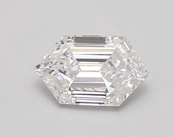 0.66ct D VVS2 Long Hexagon (IGI)