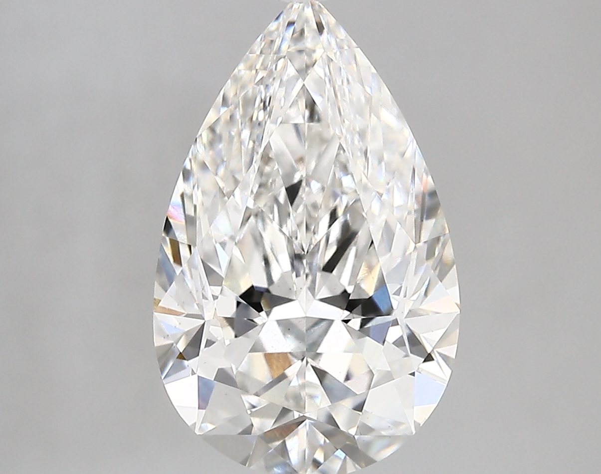 3.90ct F VS1 Pear (IGI)