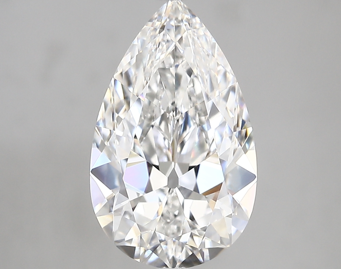 3.31ct E VVS2 Pear (IGI)
