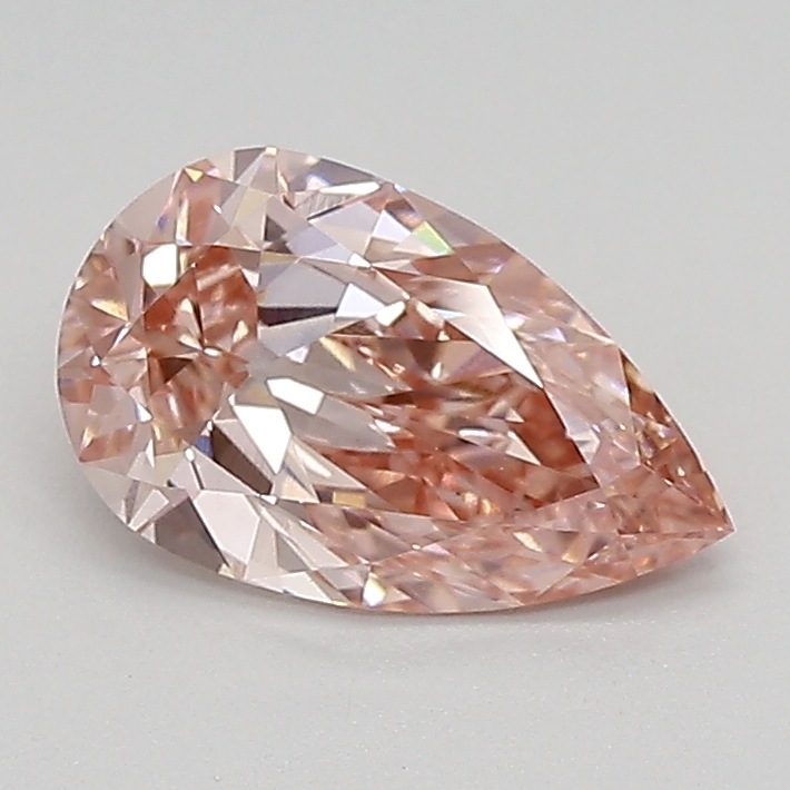 0.93ct FANCY VIVID  PINK VS1 Pear (IGI)