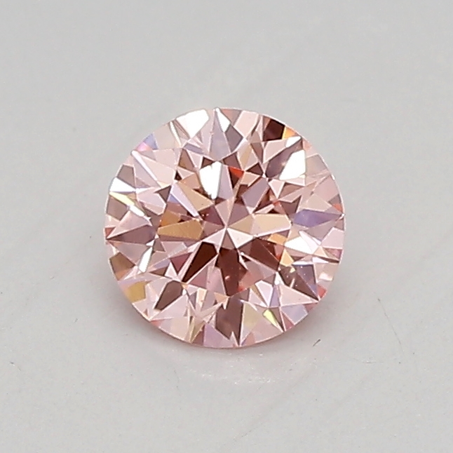 0.41ct FANCY VIVID  PINK VS1 Round (IGI)