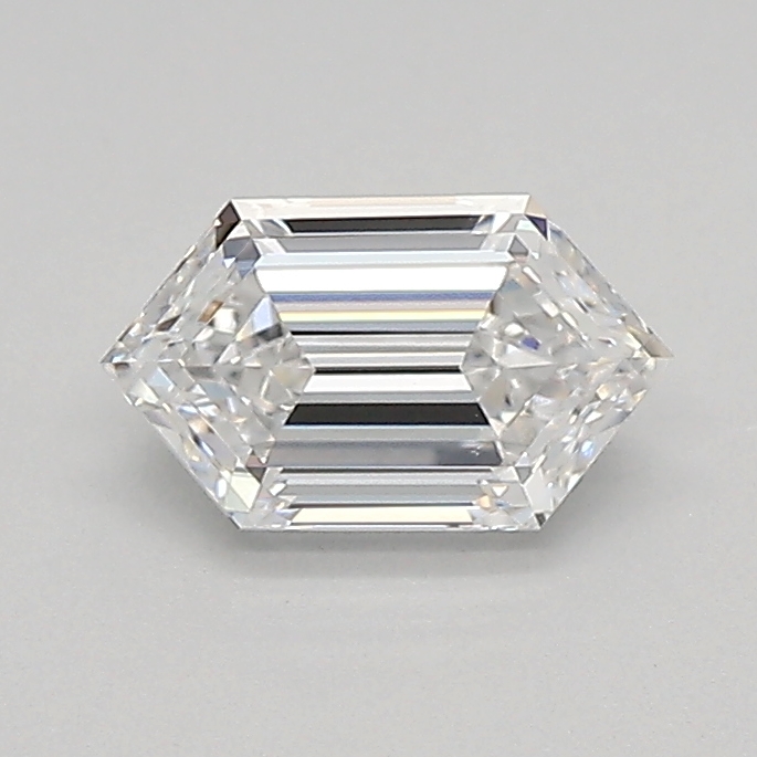0.65ct D VS1 Long Hexagon (IGI)