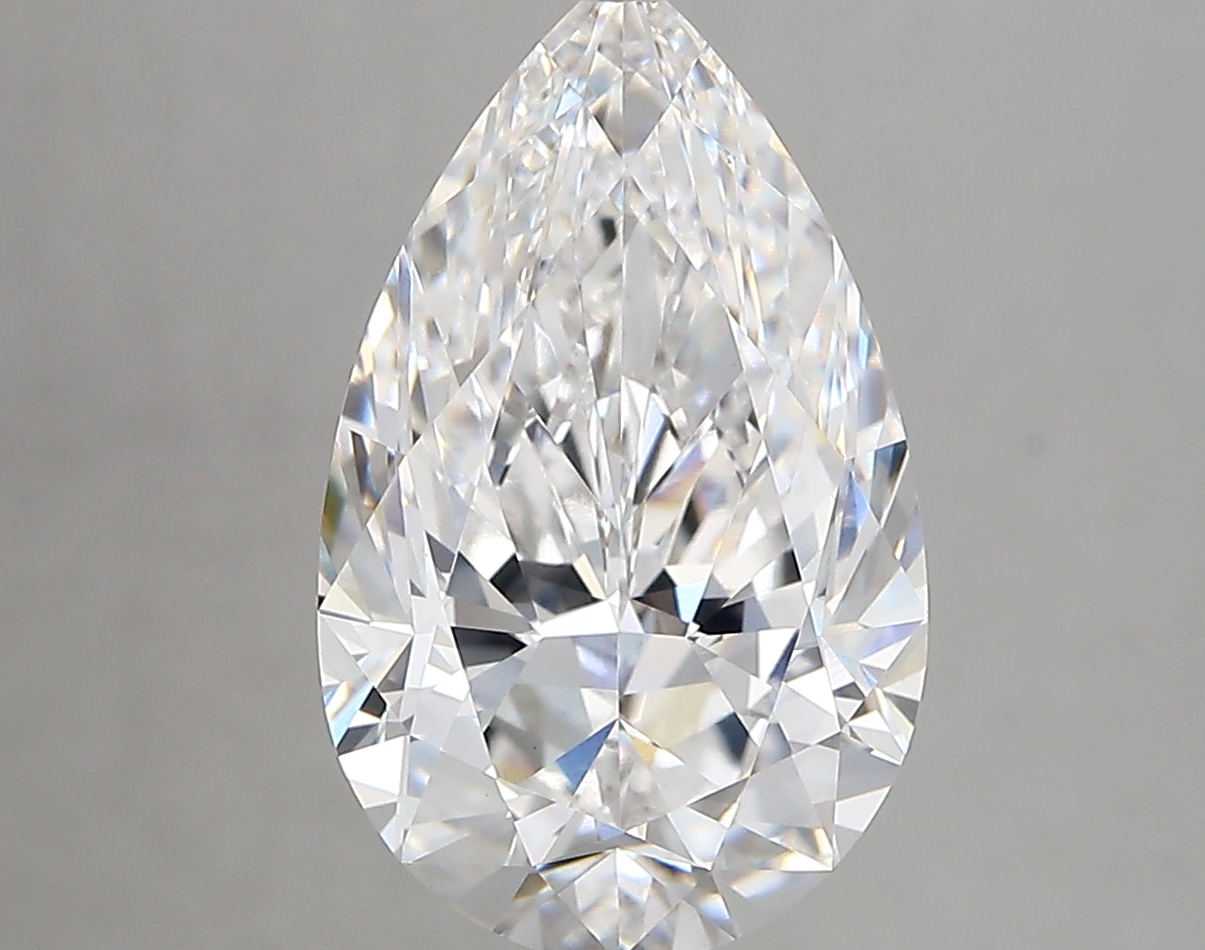 4.09ct D VVS2 Pear (IGI)