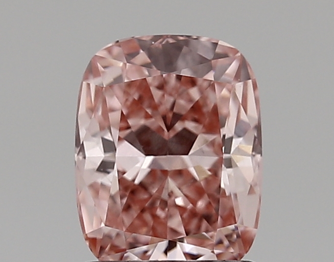 1.26ct FANCY VIVID  PINK VS1 Cushion (IGI)